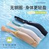 Spring and Summer Light and Breathable Non-marking Hole Cup Women's No Steel Ring Soft Support Upper Support Gathering Comfortable Bra