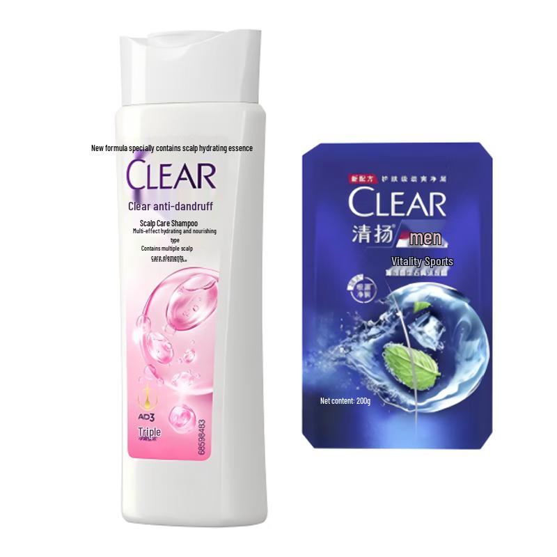 

Clear Scalp & Hair Care Moisturizing Anti-Dandruff Shampoo