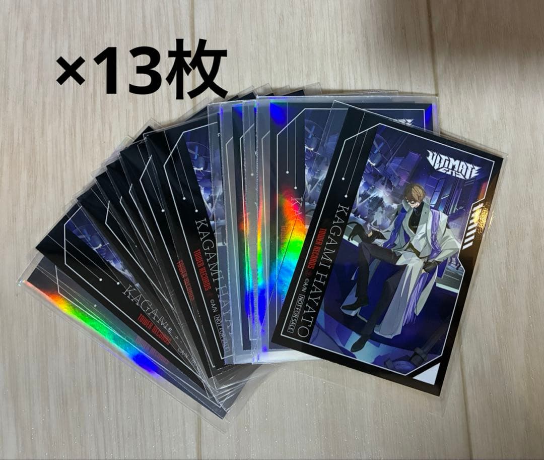 

[USED] Hayato Kagami Album Bonus: Tower Records Business Card