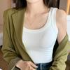 Strap Vest Sleeveless Base Shirt Summer Threaded Women's Vest