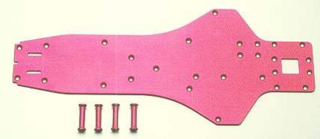 Tamiya Color Chassis Plate Red OP.180 (OP Parts 53180)