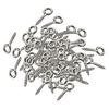 Eye Pins Hooks Iron Plated Pins for Hijabis Decorative Safety Pin Jewelry Making Beads for Craft Projects