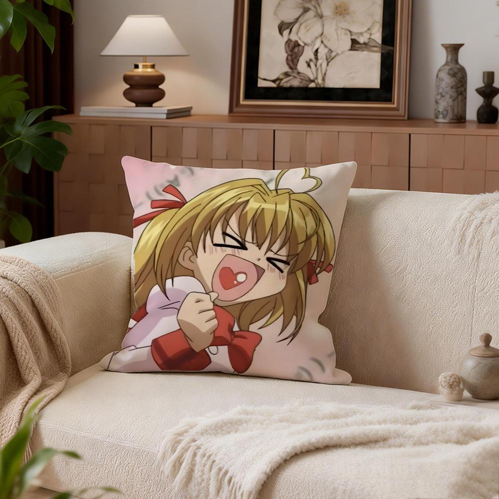 Mermaid Melody Pichi Pichi Pitch Cushion Cover Cushion Cover Set 4Pcs 50x50 45x45 40x40 Pillowcase Decorative Sofa Home Decor