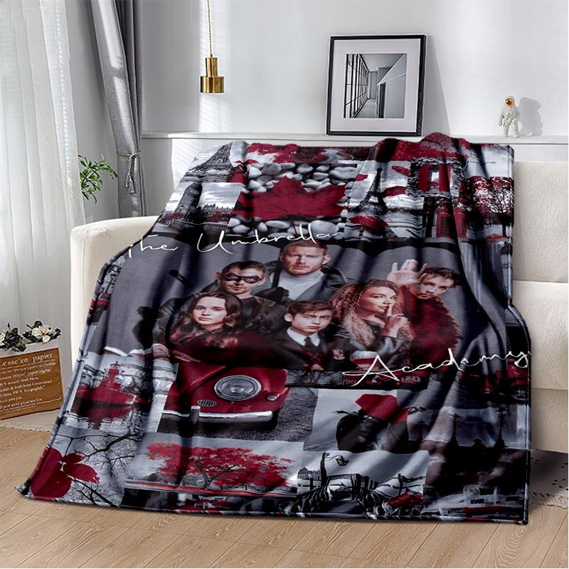 The Umbrella Academy TV Movie Soft Plush Blanket,Flannel Blanket Throw Blanket for Living Room Bedroom Bed Sofa Picnic Cover Kid
