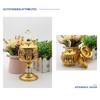 Gold Vintaged Frankincense Holder Stand For Aromatherapies Home Church Decoration