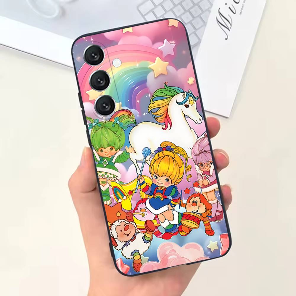 

Cute Rainbow B-BriteS Phone Case For Samsung Galaxy A13,A21s,A22,A31,A32,A52,A53,A71,A80,Soft Black Shell Samsung a52 a52S