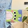 Holder Cover Tablet Case For iPad Pro 2025 Pro 11th 10th 9th 8th 7th 12.9inch Mini 6 7 Air 4 5 M3 M2 1 2 M4 11inch Green Cartoon