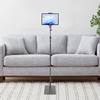 360° Tablet Floor Stand Floor Standing Mobile Phone Holder Tripod Stand Rotating Mount Height Adjustable