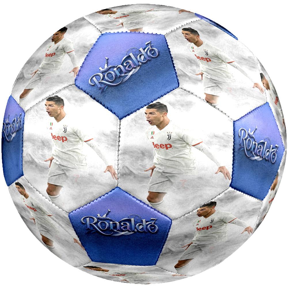Ronaldo's Juventus Legacy Endless Size 5 Soccer Football Machine Sewn Indoor/Outdoor Training and Matches for Football Accessories