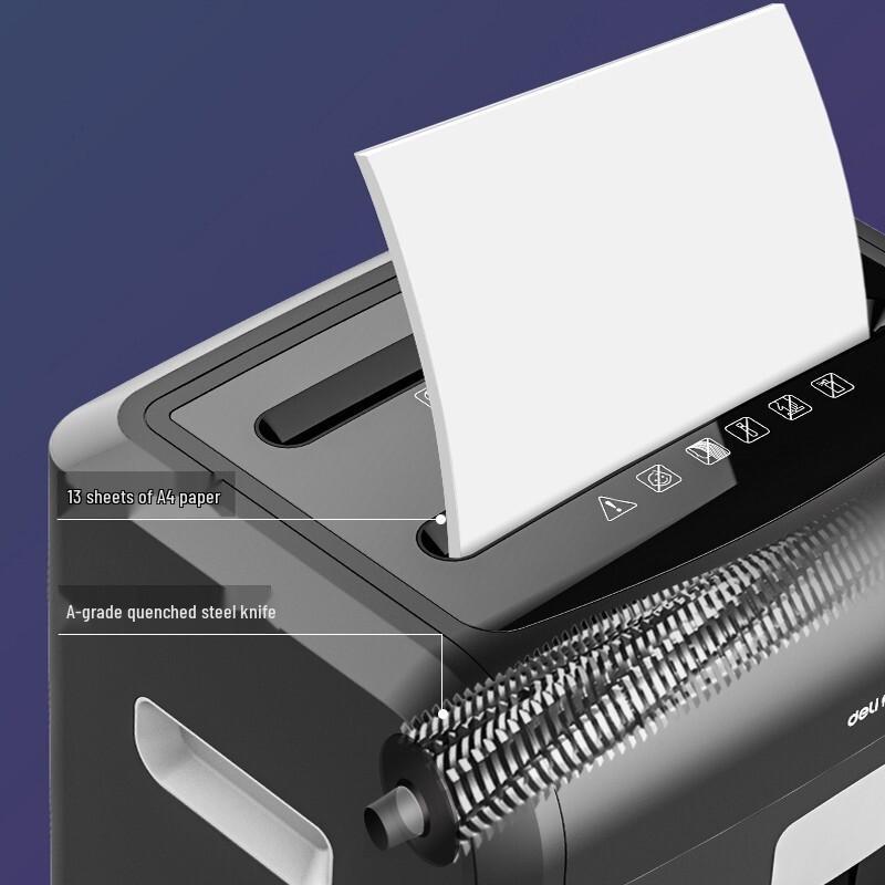 Deli 14403 Large Capacity Office Paper Shredder
