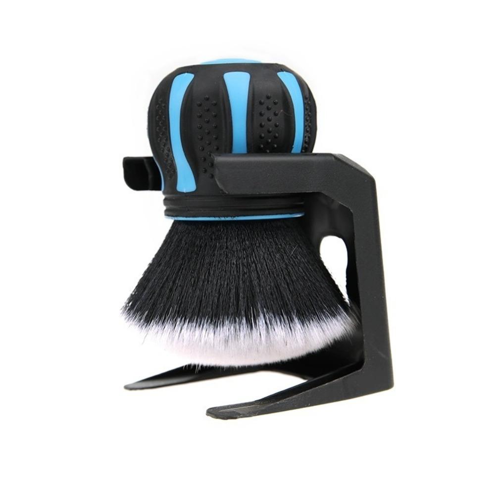 Soft Hair Car Detail Brush Soft Bristles Cleaning Detail Tool Car Cleaning Brush Scrubbing синий