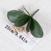 Simulation Phalaenopsis Leaf Artificial Plants Soft Rubber Phalaenopsis Leaf for Flowers Garden Bonsai Decor