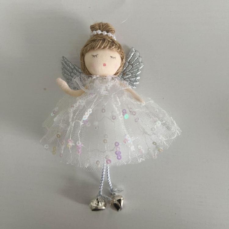 Reusable Textiles Angel Hanging Doll Ornamentation All Ages Safe Decors For Christmas Birthdays Special Event Decors