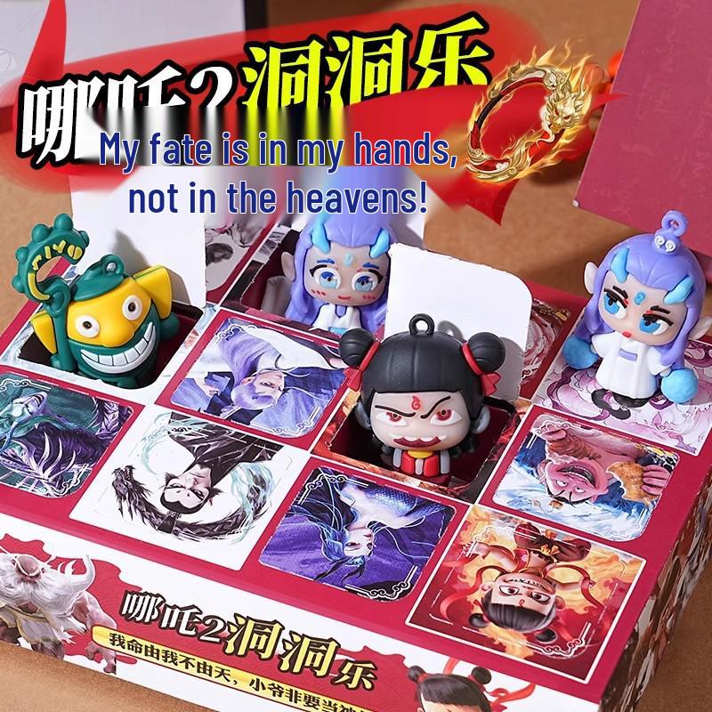 Nezha & Ao Bing Demon Child Figurine Blind Box - Toy Gift Ornament Decoration