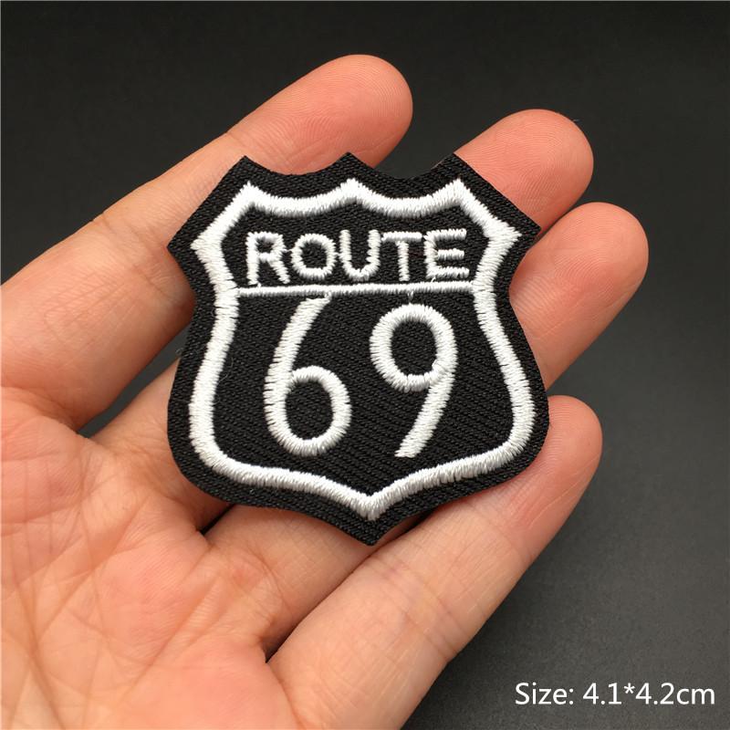 Totenkopf Punk Patches Für Kleidung Stickerei Streifen Diy Abzeichen Nähen Dekoration Kleidung Aufkleber Aufbügeln Aufnäher