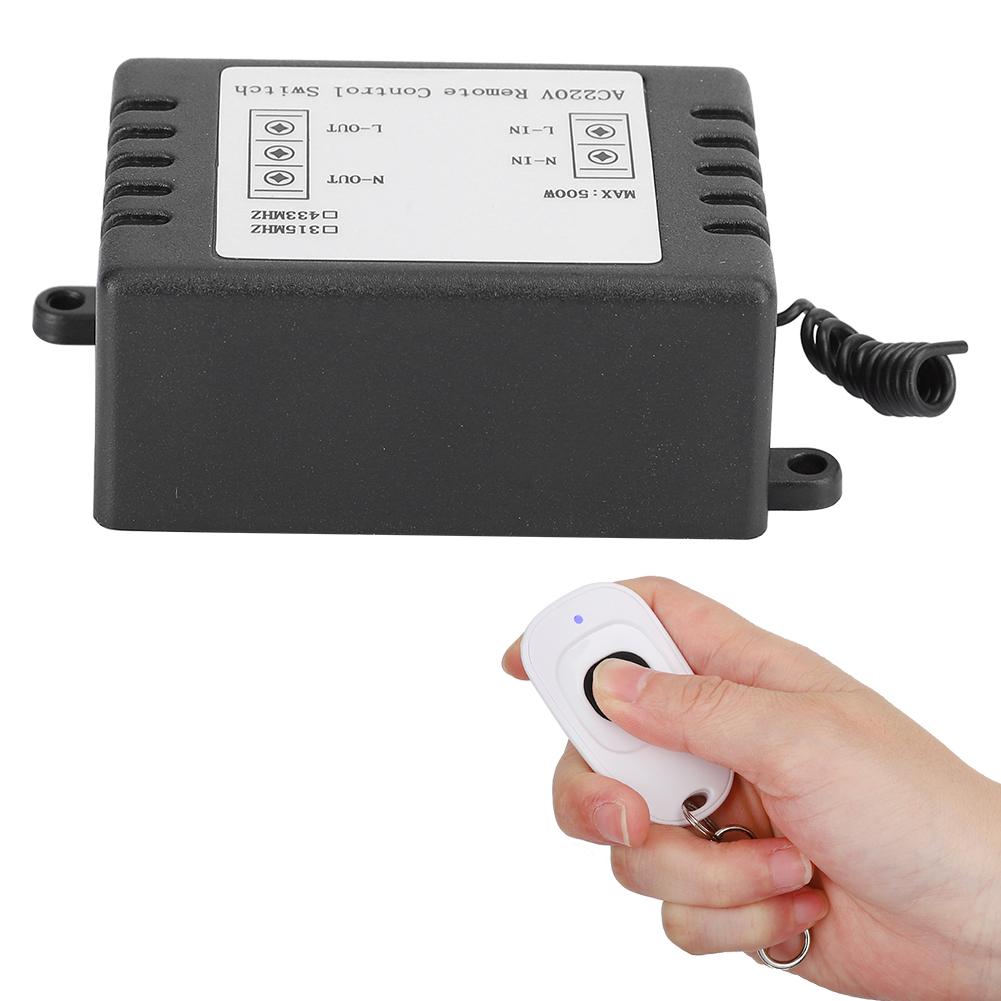 

Пластиковый беспроводной пульт дистанционного управления с одной кнопкой, миниатюрный, для домашнего питания, света, электроприборов