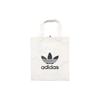 Adidas Originals Basic Large Logo Cotton Tote Bag Shopping Bag Unisex Tote Bags White BQ7569