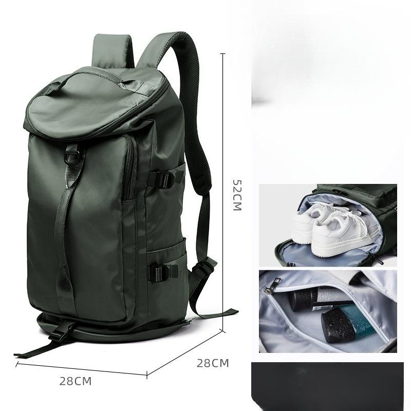 Men's Double-shoulder Bag - Large Capacity Travel Backpack - Business Trip and Travel Luggage Bag