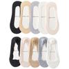 Women's Summer Ice Silk Low-Cut Invisible Lace Socks - Breathable, Anti-Slip, Super Thin