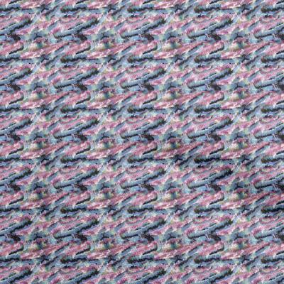 Cotton Flex Dusty Blue Fabric Abstract Fabric For Sewing Printed Craft Fabric By The Yard 40 Inch