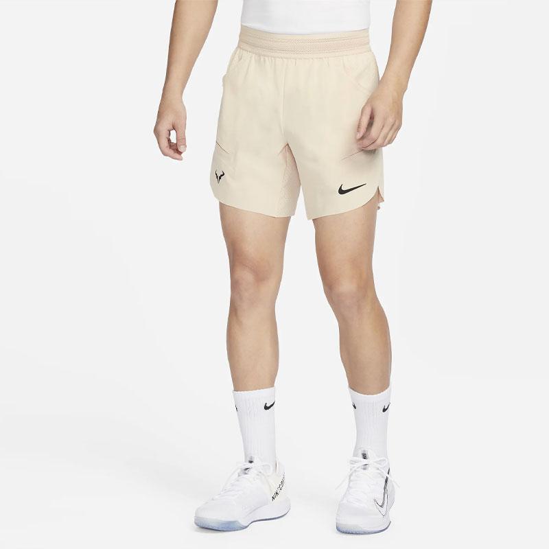 Nike Rafa Dri-FIT ADV Solid Straight-Leg Sports Shorts Men Bottoms Sandstorm DV2882-126