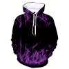 Spring Autumn Hooded Sweatshirt 3D Digital Printing Unisex Hoodies Men Women Fashion Loose Pullover