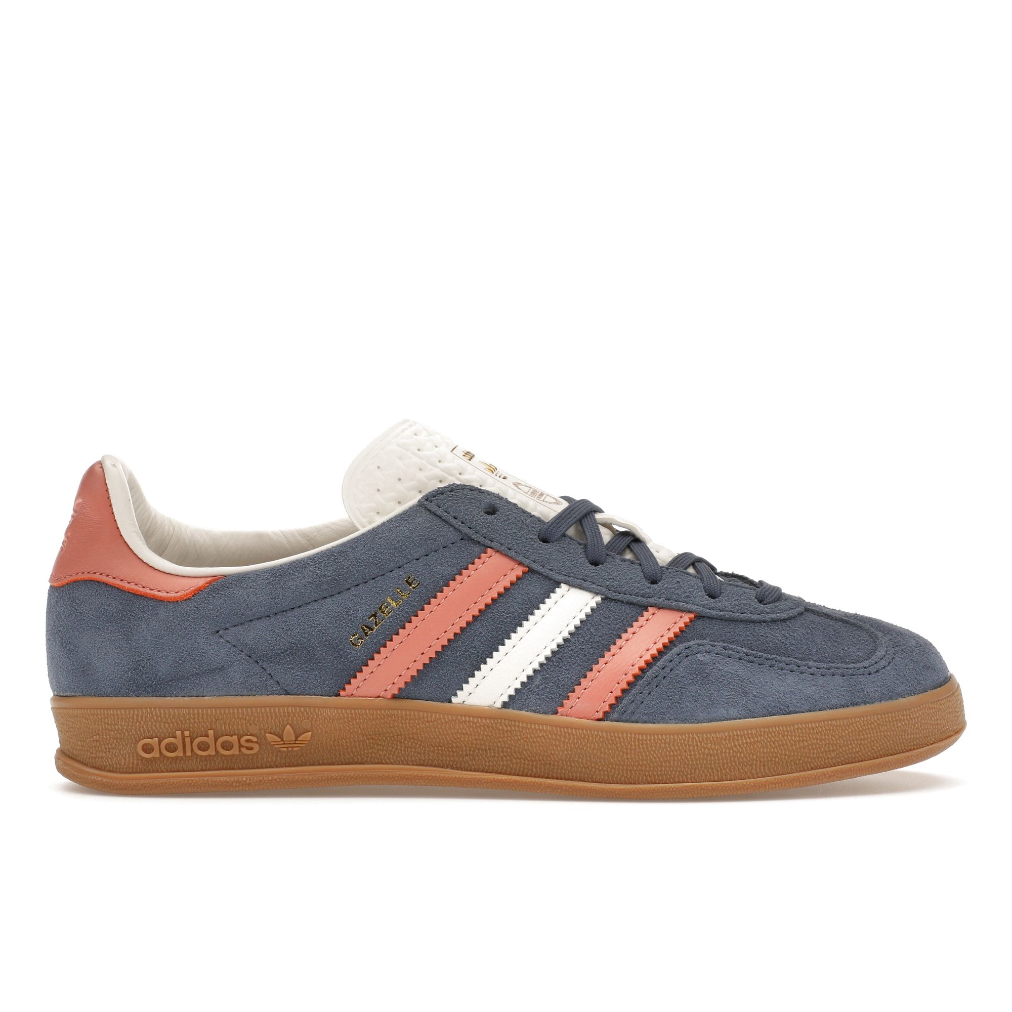 

Adidas Originals Unisex Gazelle Indoor Preloved Ink Melange Wonder Clay Sand Strata IG1640 43