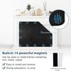 Magnetic Fireplaces Cover Insulating Barrier Heat Shield With Strong Magnets For Indoor Fireplaces Protecting Oxfords Fabric Thermals Insulation