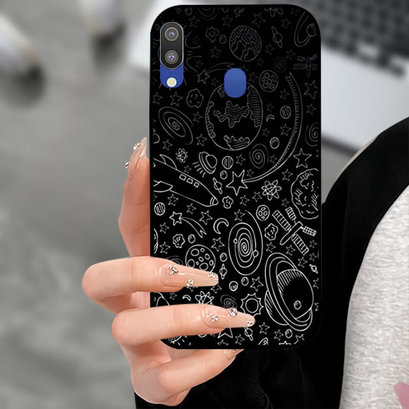 For Samsung M20 M30 M30S Case Soft Silicone Cover For Samsung Galaxy M30s M 30S M20 M30 Phone Case TPU Protecting Camera Fundas