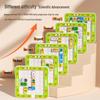 Cross-Border Car Maze Challenge: Non-Magnetic Huarong Road Puzzle - Educational Toy for Children's Cognitive Development