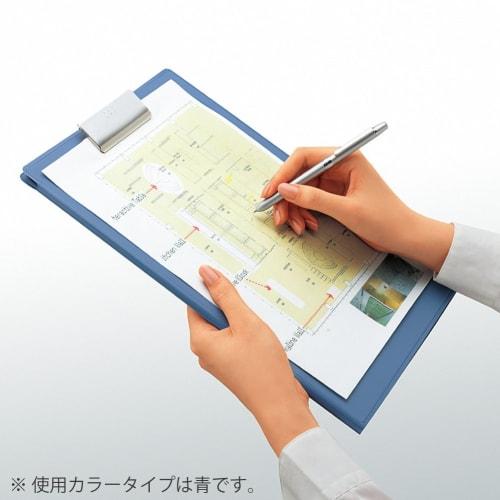 KOKUYO Clipboard Clip Holder - A4 Black Yoha-50ND