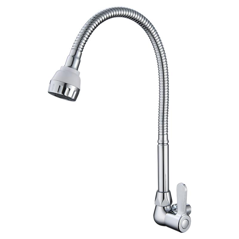 KEGOO Kitchen & Utility Faucet with Universal Dual-Outlet Spray