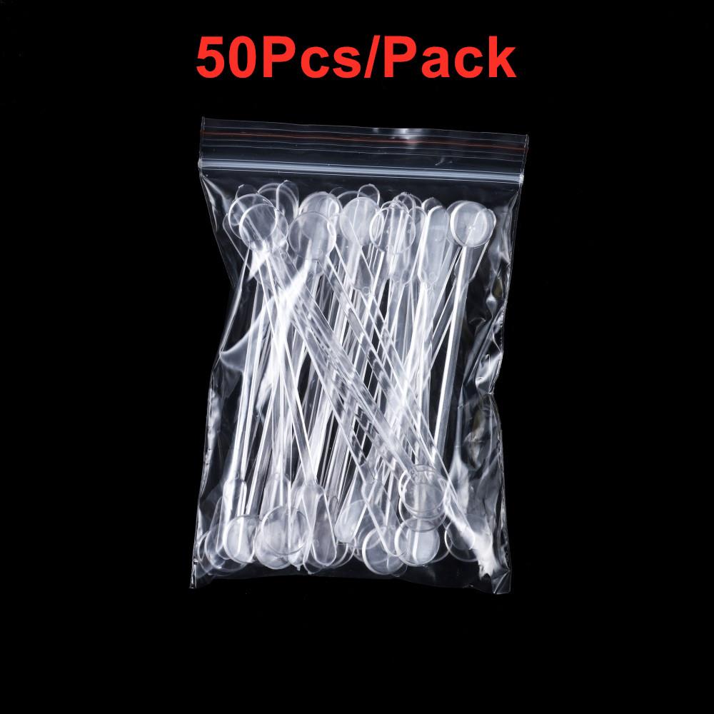 10-100PCS Plastic Stirring Stick Disposable Powder Spoon Handmade Jewelry Making Tools For DIY UV Epoxy Resin Molding