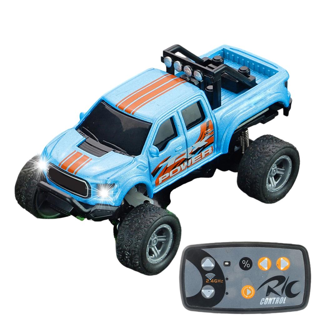Alloy Remote Control Car Pickup Off-road Vehicle Rechargeable Drift Racing Car Children's Car Electric Toy