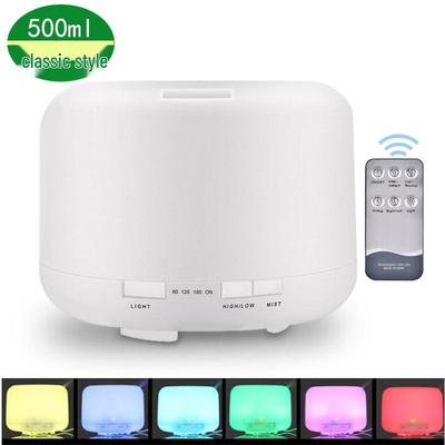 500ml Large Mist Humidifier & Essential Oil Diffuser for Home