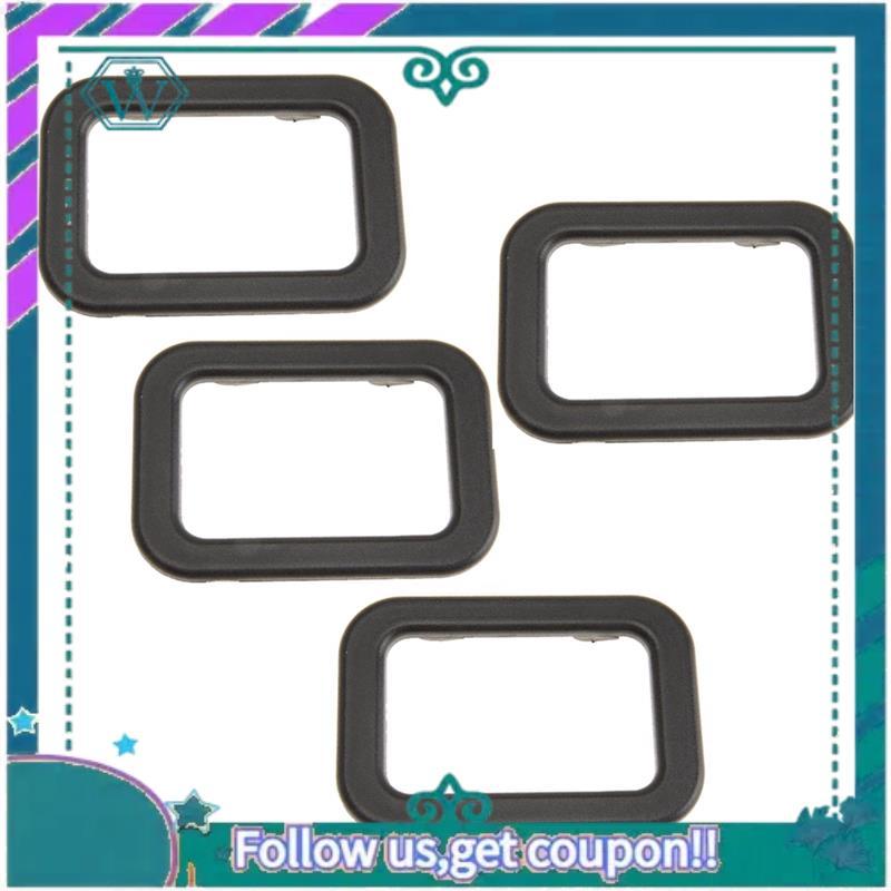 AA92-4Pcs Car Interior Door Handle Trims For BMW E30 E24 E23 E28 Z1 635Csi M6 Spare Parts 51211876043