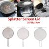 Multifunctional Oil Splatter Screen with Handle Guards Mesh New Oil Splash Lids  Kitchen Supplies
