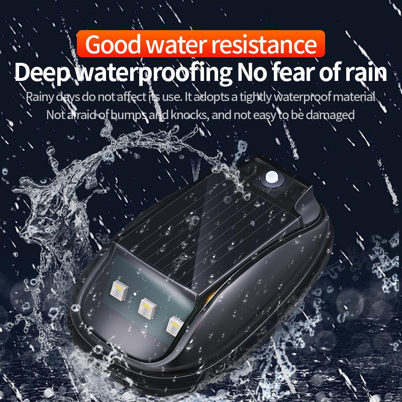 Solar LED Strobe Light Bar with Remote Control Roof Mount Warning Anti-Collision Pilot Light for Car Truck SUV Signal Lamp