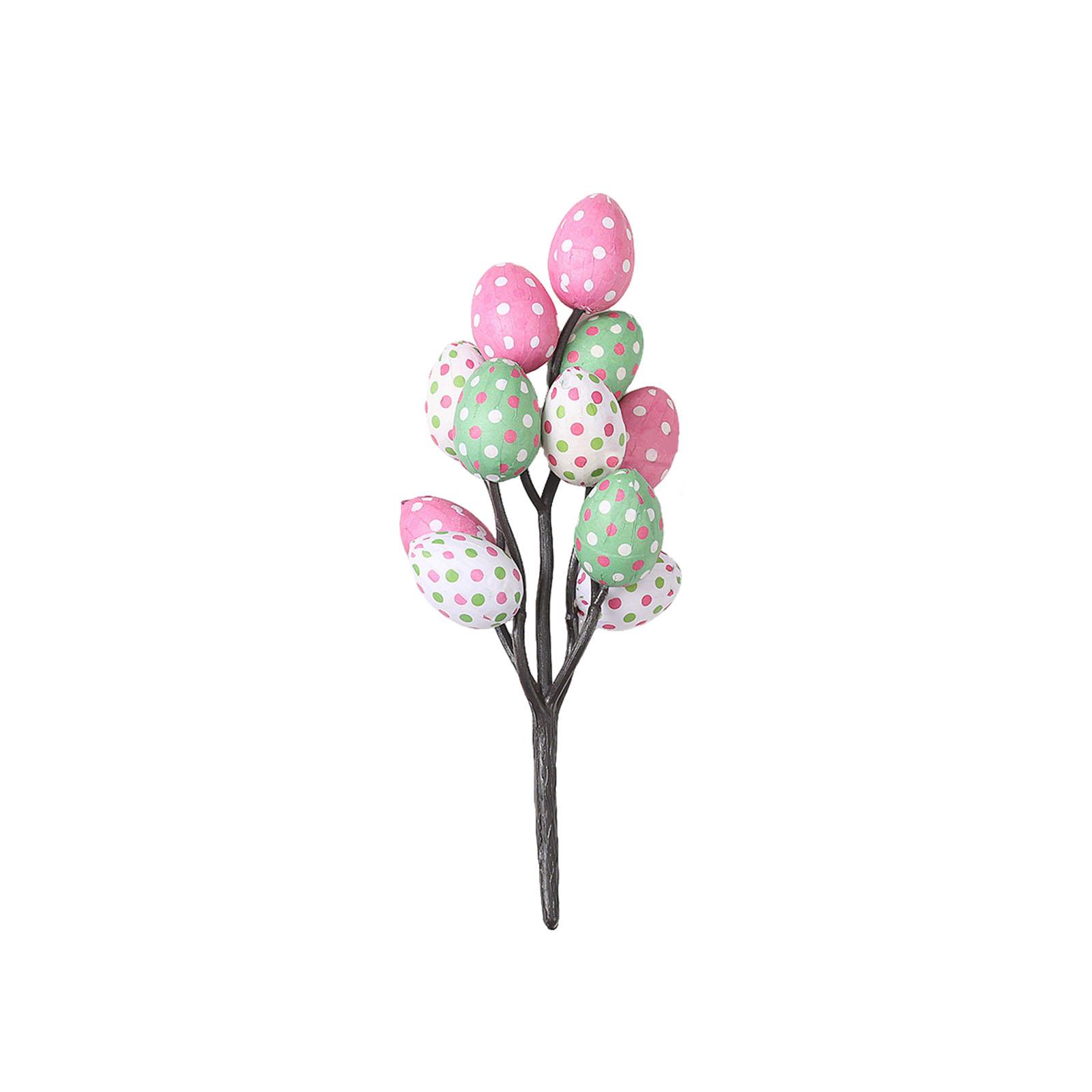 

Easter Simulated Easter Egg Flower Arrangement Decoration, Printed Easter Eggs For Easter Table Decoration, Vase Flower Arrangement Decoration One Size