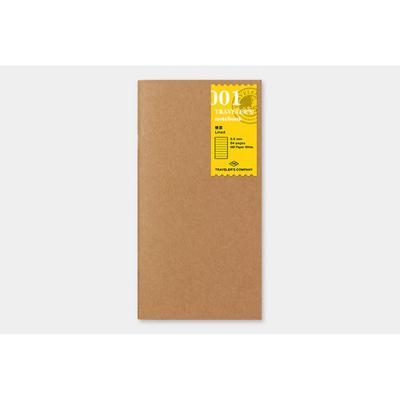 Reizigersnotitieboek Vulling Standaardformaat [Gelinieerd] 14245006 - Perfect voor Reisdagboeken, Gelinieerd Papier