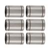 10 st Linjärt kullager LM12UU 12mm ID 21mm OD 30mm Längd Legerat stål Cylinder Linjär rörelse