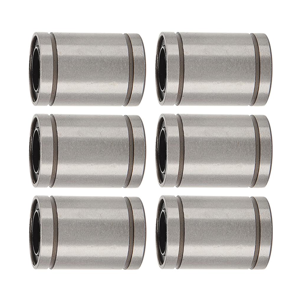 10 st Linjärt kullager LM12UU 12mm ID 21mm OD 30mm Längd Legerat stål Cylinder Linjär rörelse