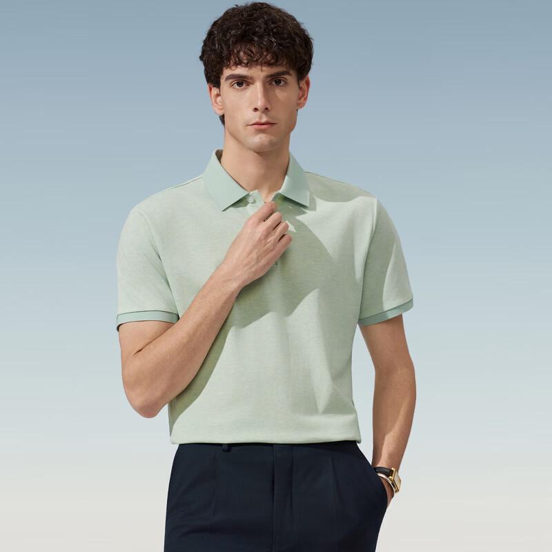 Judger Men's Summer Short Sleeve Business Polo Shirt