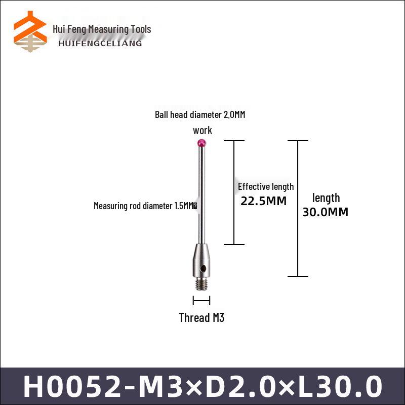 Hui Feng M3 3D Coordinate Measuring Probe CNC High Precision Tool Probe