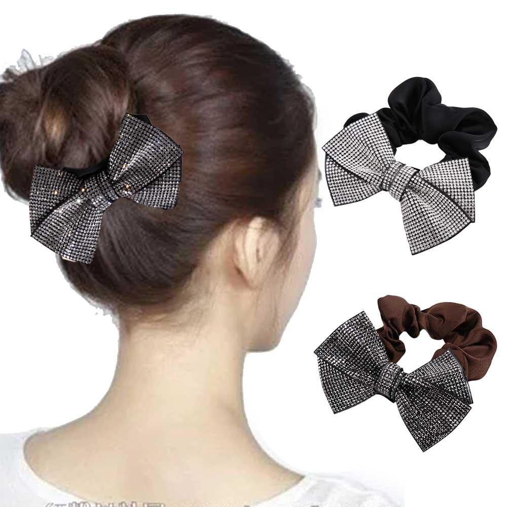 Rubber Band For Girls Bow Knot Scrunchies Ponytail Holder Women Hair Ring Korean Style Hair Rope