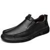 Men's Genuine Leather Casual Shoes Business Shoes Moccasins