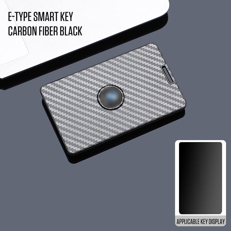 BMW Universelle Carbonfaser-Schlüsselabdeckung mit Schlüsselring