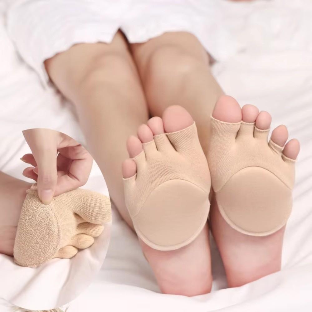 Cotton No Show Socks Flexible Half Invisible Socks High Heels Socks Relief The Pain Breathable Invisible Socks High Heels Use