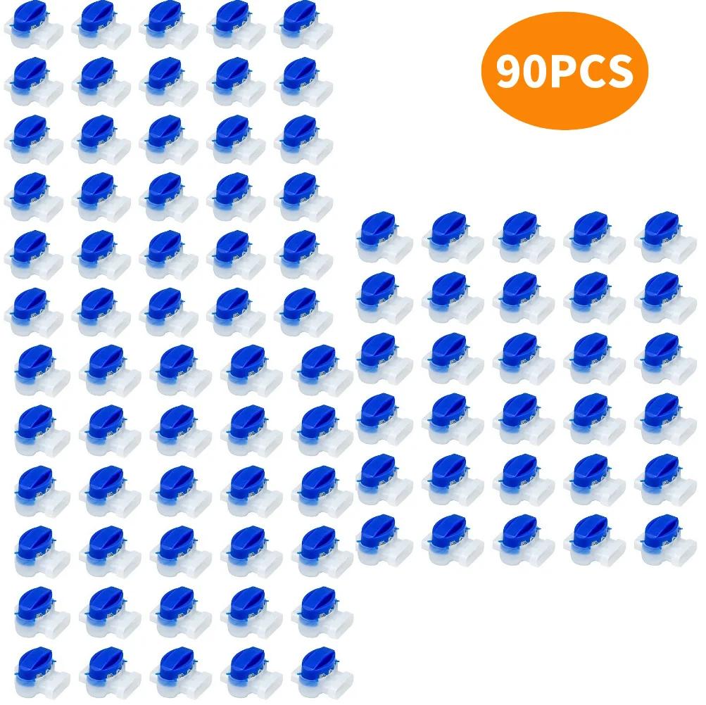 for Gardena/Husqvarna/Worx/Robomow Lawnmower Electric Cable Connectors Waterproof Connecting Clips for Robotic Lawnmower Pack