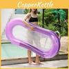 Eco-friendly Pvc Gradient Green Adult Water Hammock Lounger Inflatable Chair